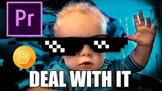 HOW TO MAKE an animated GIF in Premiere Pro and Gif Brewery - Meme Tutorial for DEAL WITH IT