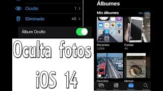 Como puedes ocultar fotos en iOS 14  ¡FACIL Y YA!