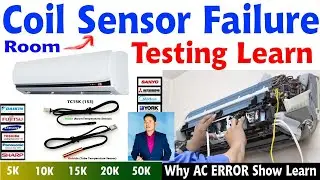 AC error show sensor defective how know faulty room sensor coil sensor defective how to check sensor