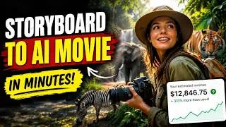 Turn Any Storyboard Into a Full AI Movie with Google Flow (100% FREE)