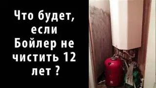 Что будет, если не чистить Бойлер 12 лет?