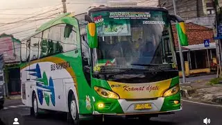 bus Kramat Djati Bjm Bandung yang berjulukan Radenwijaya