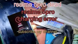 Realme 5pro only vibrate|| charging problem||charging error 