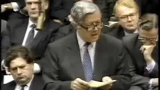 Geoffrey Howe resignation speech