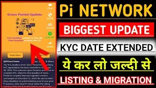 Pi Network New Update/Pi Network Mainnet Update/Pi Coin Price Prediction/Pi Kyc Date Extend/#picoin
