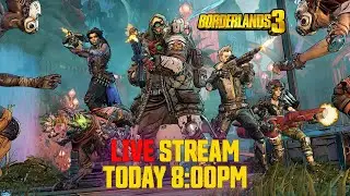 Borderlands 3 { LIVE STREAM } - Lets play Borderlands 3
