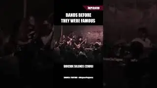 Bands Before They Were Famous Part 12 #shorts #impericon #suicidesilence