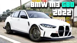 HOW TO INSTALL BMW M3 G80 2022 IN GTA V | GAME GLARE |