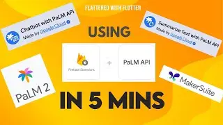 Firebase AI extensions - PaLM API in 5 minutes | Chatbot | Summarize Text | MakerSuite @aseemwangoo