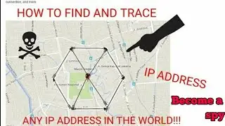 HOW TO TRACE ANY IP ADDRESS AND FIND THEM ON THE MAP!! | step by step