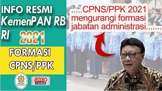 Info resmi formasi cpns pppk 2021