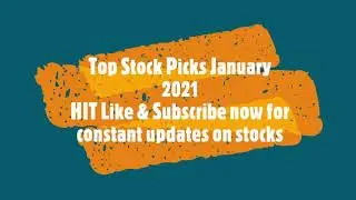 Best 5 Stocks to buy 2021