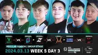 [EN] 2024 VALORANT Challengers PH - Split 1 - Regular Season W5D3