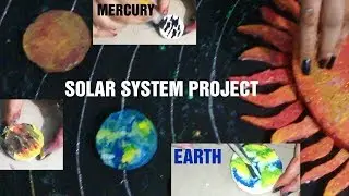 How to Make a Solar System model for School 🏫 project