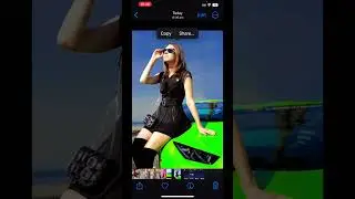 Remove background in images for apple iOS. New feature brought out in the latest iOS update.