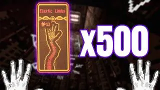 White Knuckle with 500 Elastic Limbs