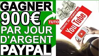 [ TIC WEB ]  Comment gagner 900€ Paypal en partageant des vidéos YouTube  (Argent Paypal Gratuit)
