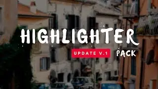How to Use Highlighter Pack Update V.1 - FCPX & Motion 5 Templates
