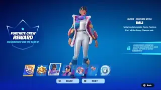 Buying the September 2024’s Fortnite Crew Pack!