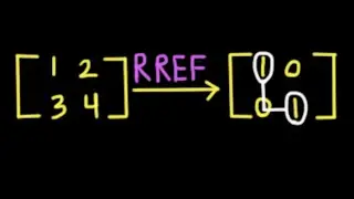 RREF steps & Example