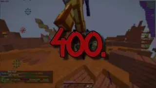 Hypixel cheating (Lowhop detected) (Sprint scaff alert)  || Chazed 400 Sub Video