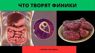 Что творят финики? А вы знали даже 1 финик съеденный может вызвать какие процессы в организме!