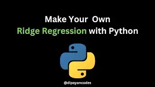 Master Ridge Regression in Easy Steps!
