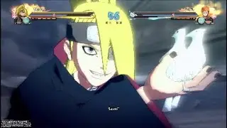 Deidara All Costumes & Secret Techniques | Naruto Storm 4