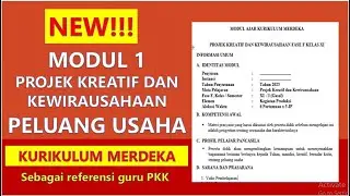 MODUL 1 PKK KUMER : PELUANG USAHA
