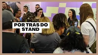 Uma Influ por trás do Stand Na Beauty Fair - Millena Trocato