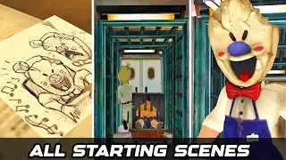 All starting scenes of ice scream 1 2 3 4 5 6 7