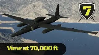 US Air Force - U-2 Spy Plane Cockpit View At 70,000 FT