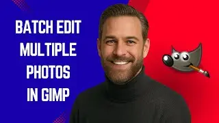 How to Batch Edit Multiple Photos in GIMP - GIMP Tutorial for Beginners