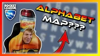 ROCKET LEAGUE BUT IT'S THE ALPHABET | Rocket League Alphabet Workshop Map