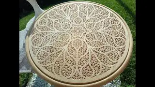 Intaglio geometrico a punta di coltello / Geometric wood carving with knife tip - Big Madala