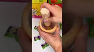 Пробую необычные сладости 