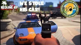 GTA 5 Roleplay - We Stole A Porsche and Got Arrested! - RedlineRP