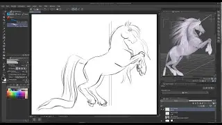 Clip Studio Paint Timelapse Test Video