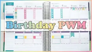Birthday Kit : Plan With Me (PWM) : Plan-It Planet