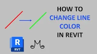 Revit Tutorial - How to change line color