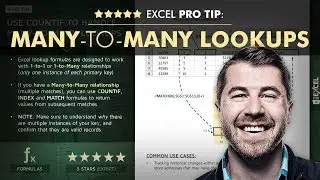 EXCEL PRO TIP: Many-to-Many Lookups