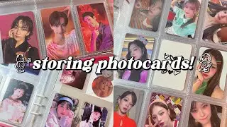 storing kpop photocards! ✿ completing seventeenth heaven, tons of fromis_9, yukika, adora, and lucy!