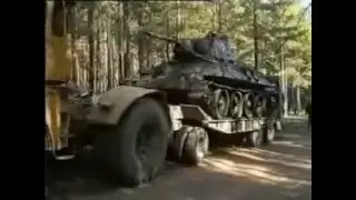 Танк т-34 достали из болота