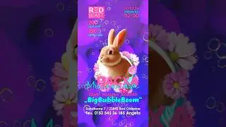 Easter. easter bunny. Poster animation. Motion design. After Effects