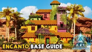Building Encanto's Casita in ARK! | Build Tutorial | ARK: Survival Ascended