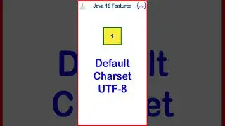 Java 18 Features in 30 seconds 🔥 #shorts #ytshorts