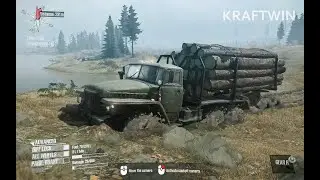 MudRunner American Wilds - Difficult mission (The Bog map)