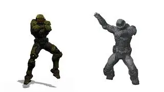 How Master Chief and Doomguy greet each other