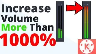 How To Increase Video & Audio Volume 400% | Kinemaster Tutorial | Android| increase video volume |