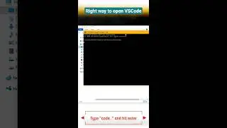 Right way to open VS Code (Visual Studio Code) for beginners #shorts #html #css #coding #tutorial